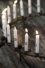 Lysestake til 24 små lys i rust thumbnail