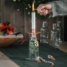 Norgesglasset adventstall 1-4, rose gull thumbnail