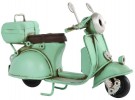 Scooter retro metall, grønn thumbnail