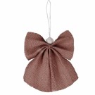 Jute Engel oppheng, terracotta  thumbnail