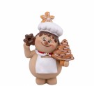 Pepperkakefigur med juletre, liten thumbnail