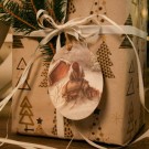 Gammelnissen merkelapper, 8 stk m/jutetråd thumbnail