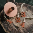 Norgesglasset adventstall 1-4, rose gull thumbnail