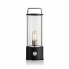 Norgesglasset LED-lykt 31 cm sort, oppladbar thumbnail