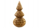 Juletre pyramide/spyd gull 17 cm thumbnail