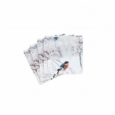 Vintermorgen glassbrikker 4-pk