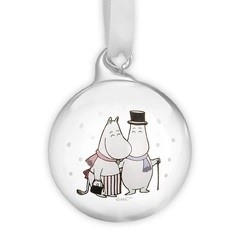 Mummi julekule - Mummimamma og mummipappa 5 cm