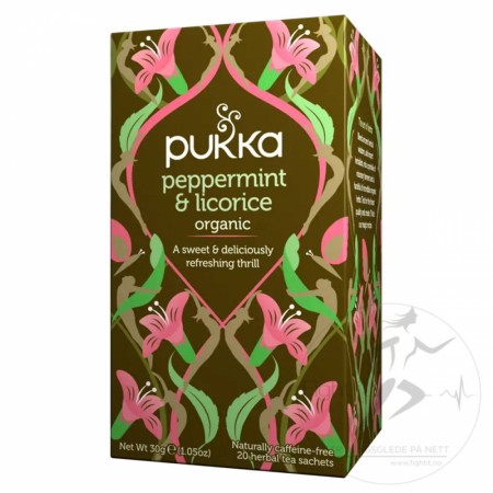 Pukka Peppermint & licorice