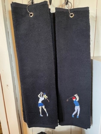 Golf håndkle, dame