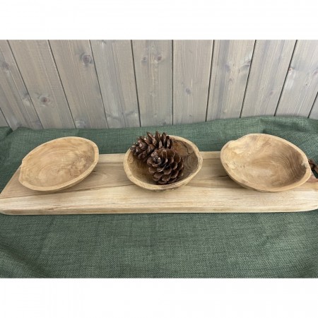 Ingeborg bolle - Teak Ø15 cm