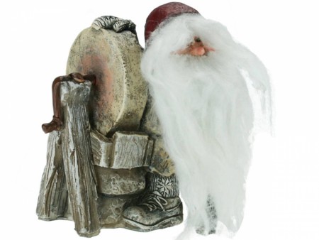 Gammelnissen - nisse ved slipestein