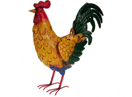 Hane stående metall, 44x15x45 cm