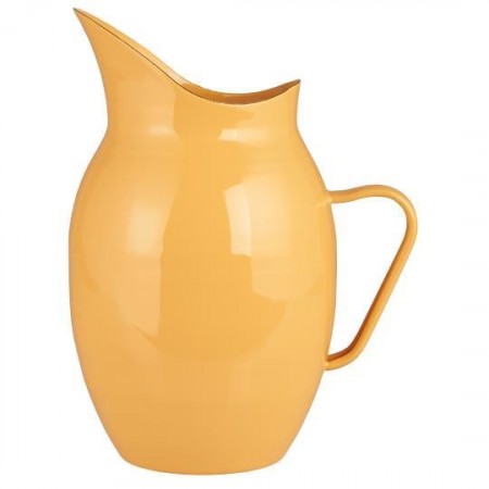 Emaljekanne 2,5 liter, gul