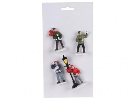Julefigurer 4-pk, motiv 3