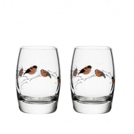 Dompap drammeglass 2-pk