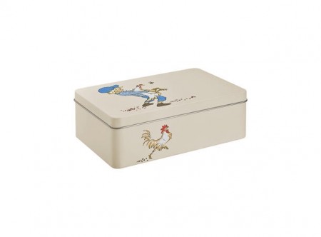 Emil oppbevaringsboks - Beige 18 cm