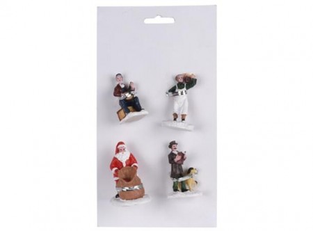 Julefigurer 4-pk, motiv 2