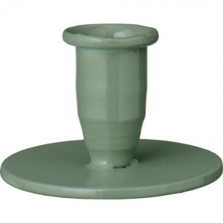 Grønn lysestake Hygge i metall, til kertelys