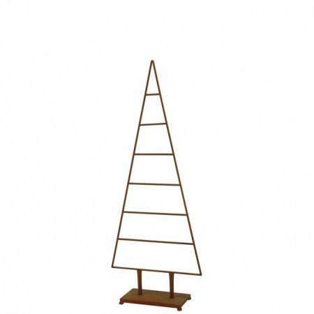 Julegran stativ, rust H:117 cm