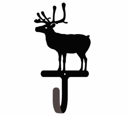 Knagg med reinsdyr sort