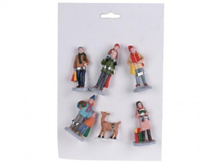 Julefigurer 6-pk, motiv 2